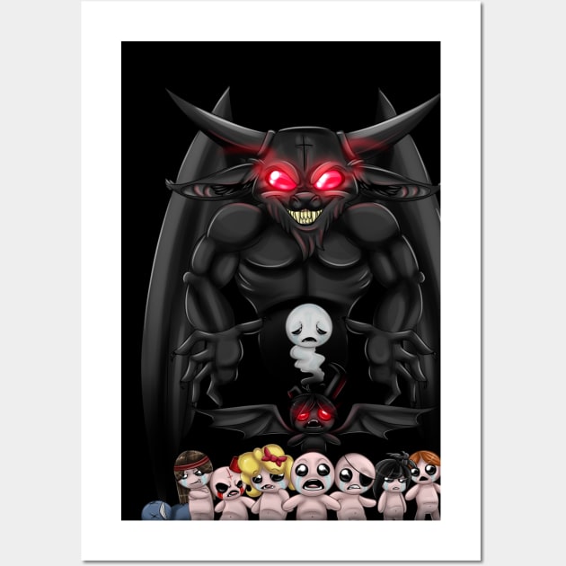 Binding of Isaac: Reborn Wall Art by DragonDesigner